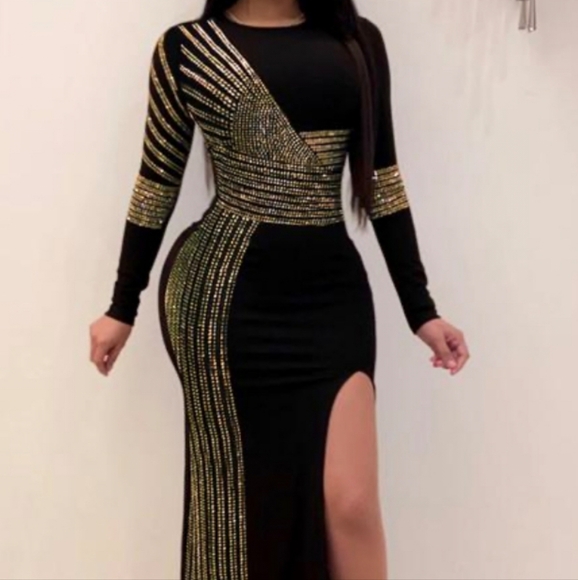 Stunning Black dress with all the details! - Picture 1 of 4